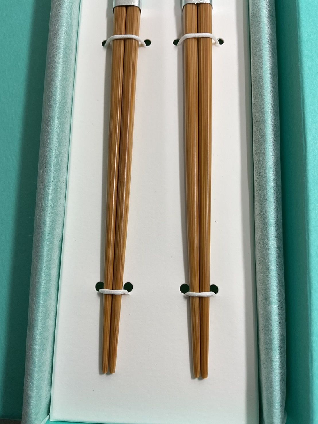 新品・未使用】Tiffany & Co. ティファニー 夫婦箸 Tiffany & Co