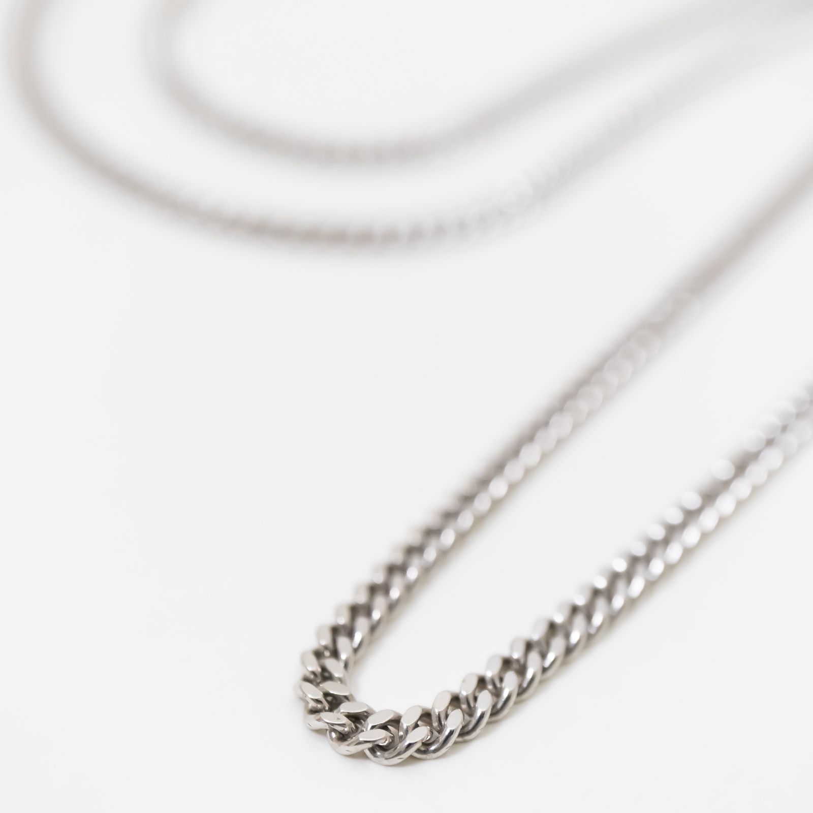 TOM WOOD トムウッド CURB CHAIN M 20.5 チェーン ネックレス