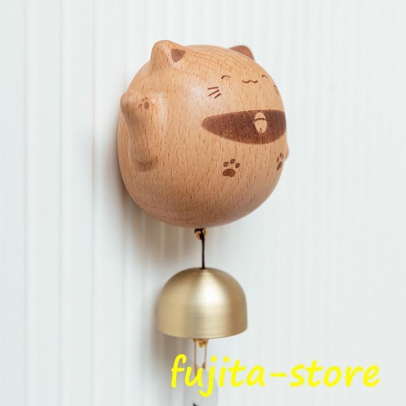 ドアベル 木製 黒クルミ おしゃれ 北欧モダン ドアチャイム 風鈴 真鍮 ホーム ショップ 玄関 壁掛 チャイムドア 感 雰囲気