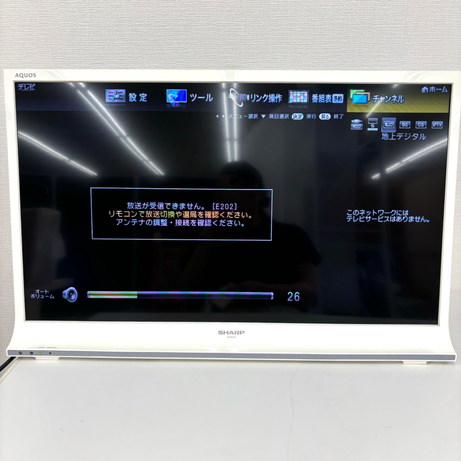 GK2【中古品】液晶テレビ SHARP シャープ AQUOS アクオス LC-32J10 2014年製 - メルカリ