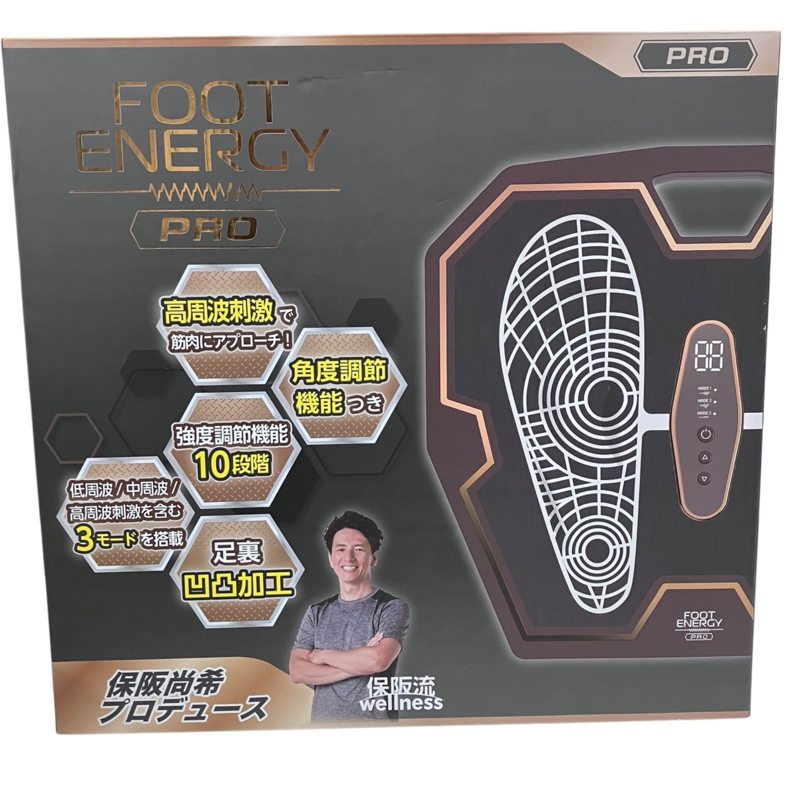 180005 現状品 FOOT ENERGY PRO フットエナジー プロ 保阪尚希監修 足