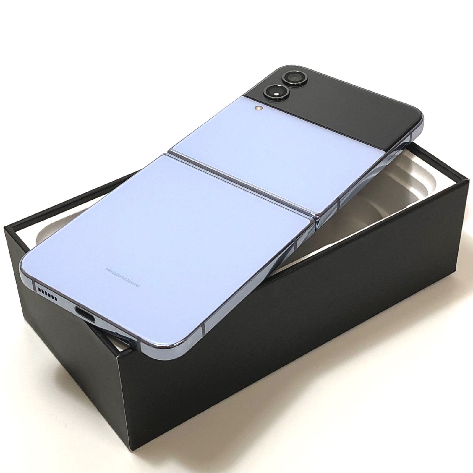 Galaxy Z FLIP4 256GB ブルー SIMフリー 良品 良品】Galaxy Z Flip4 256GB｜SIMフリー - メルカリ