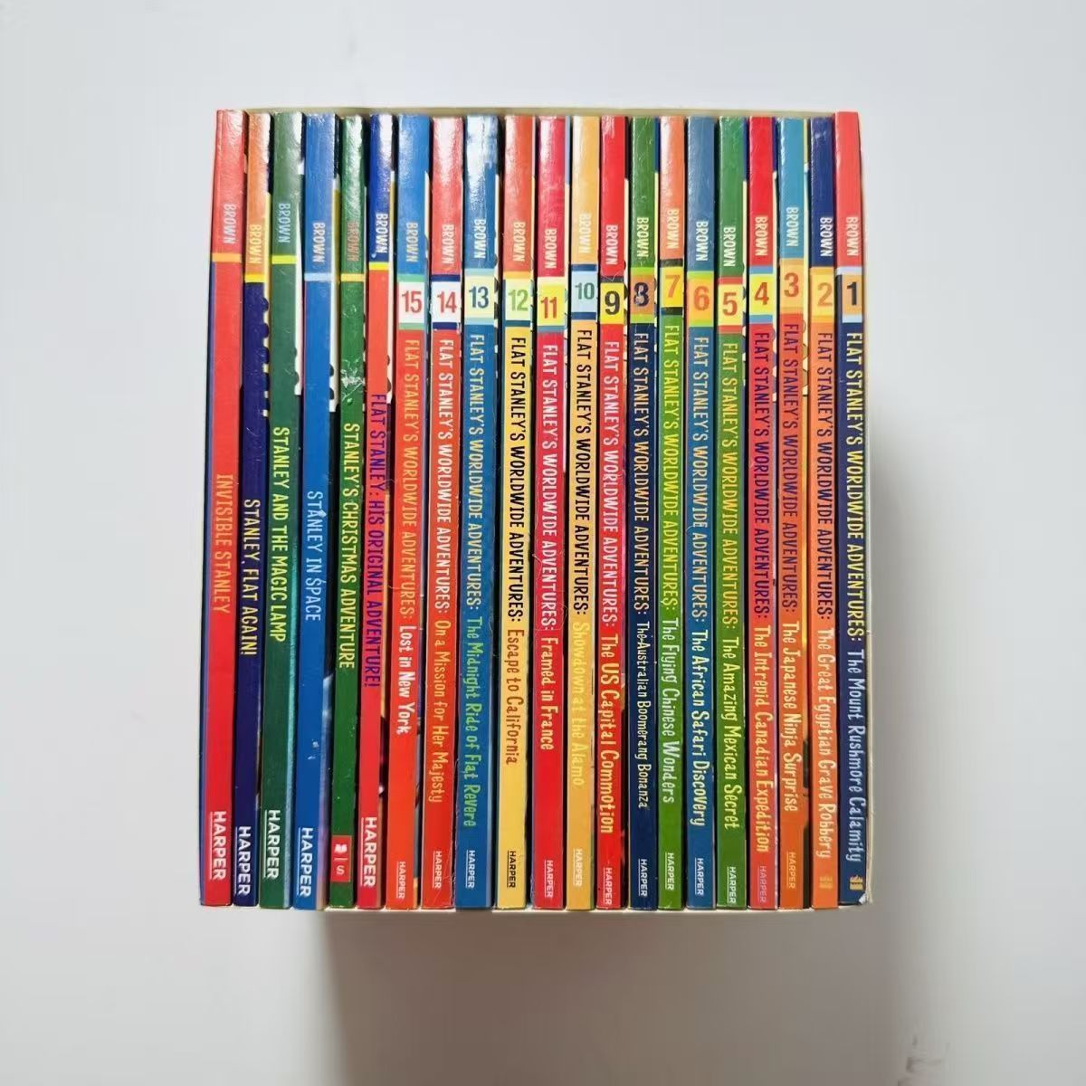 【最新版】Flat Stanley コレクション 英語　絵本 21冊セット The FLAT STANLEY Collection 英語絵本21冊 - メルカリ