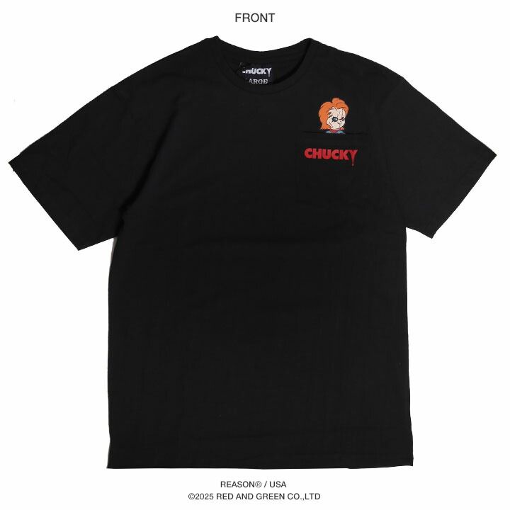 Chucky Tシャツ 半袖 メンズ 黒 大きいサイズ 映画 チャッキー Childs 