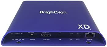 BrightSign XD1033 | 4K アドバンスド HTML5 拡張 I/O プレーヤー