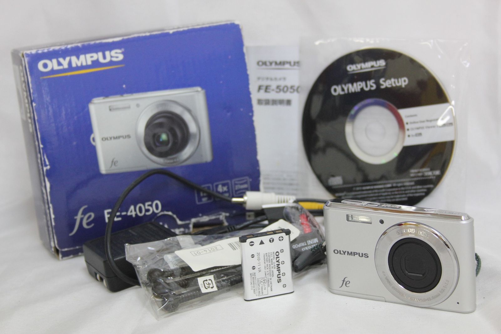 返品保証】 【元箱付き】オリンパス Olympus FE-4050 4x Wide