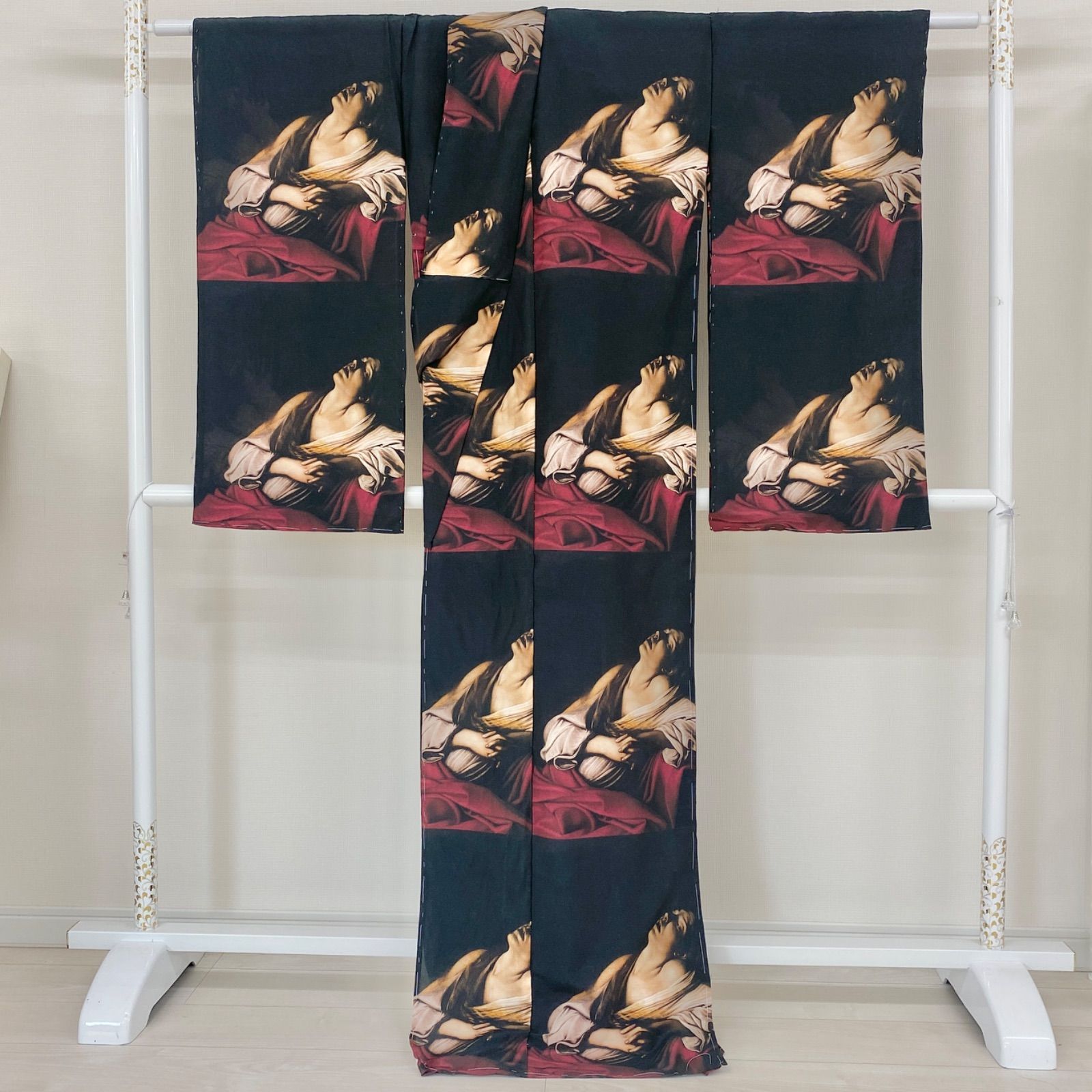 新品 未仕立て 誉田屋源兵衛 絵羽 浴衣 マグダラのマリア ゆかた 大人