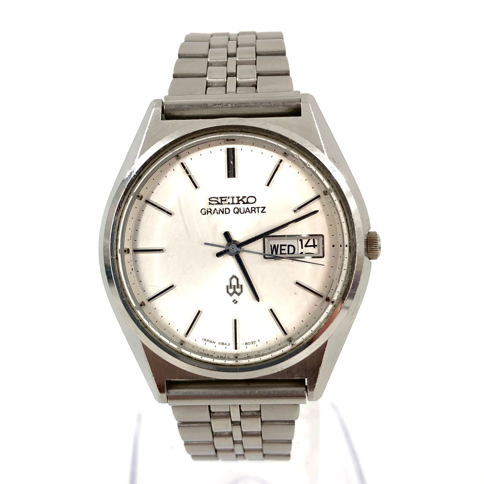 SEIKO GRAND QUARTZ セイコー グランドクオーツ 4843-8041 SS/QZ