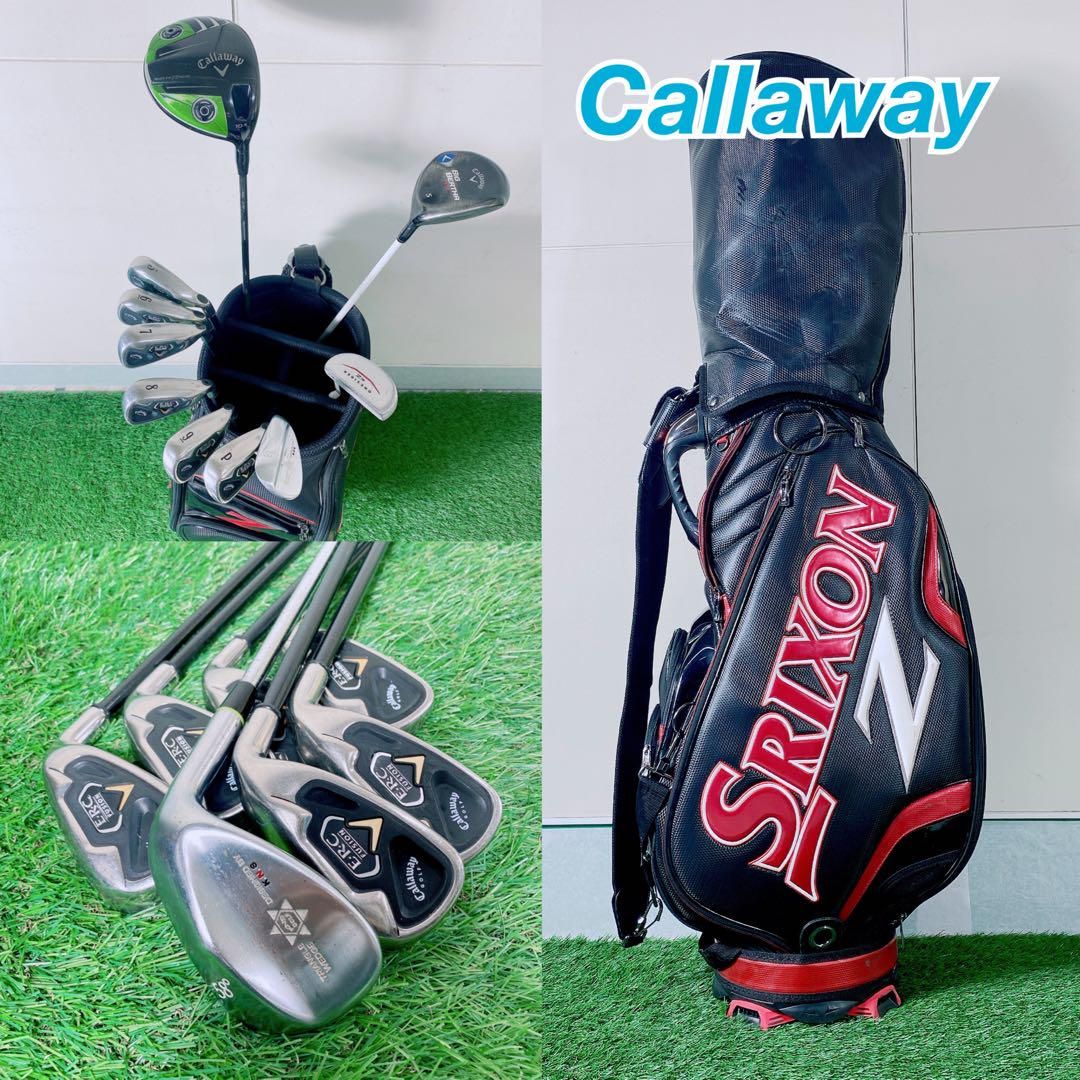 9.初心者オススメ　レディースセット　ゴルフクラブ　キャディーバッグキャロウェイ 2.初心者オススメ ゴルフクラブ レディースセット キャディバッグ