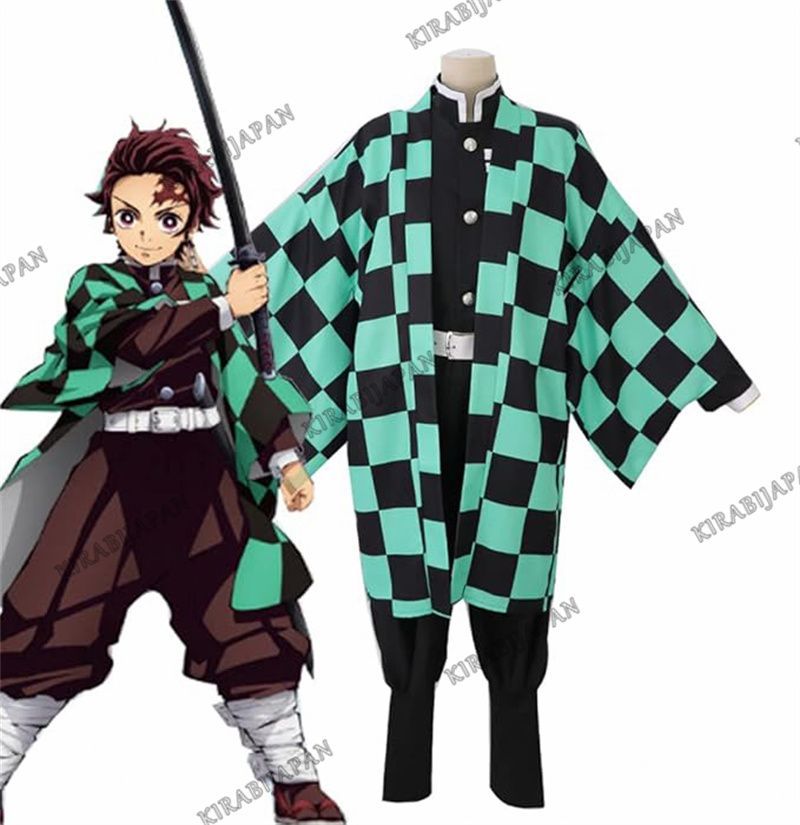 大人用 鬼滅の刃 竈門炭治郎 コスプレ 衣装 鬼殺隊 隊服