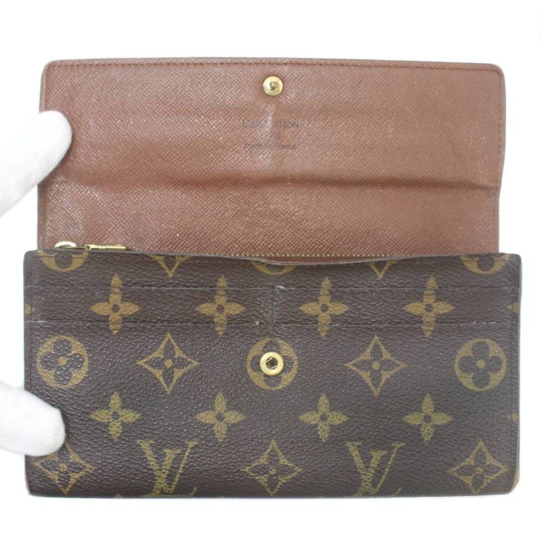 LOUIS VUITTON / ルイヴィトン ポルトフォイユ・サラ 二つ折り長財布