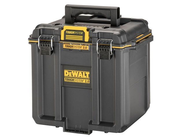 デウォルト DEWALT タフシステム2.0 収納ボックス スタンダードBOX ハーフサイズ 工具箱 収納ケース ツールボックス IP65 坊塵 防水 設計 アウトドア DWST08035-1