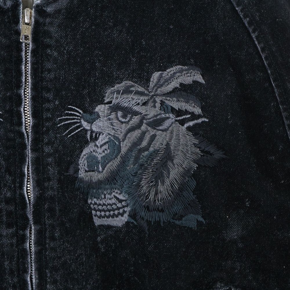 doublet (ダブレット) 25AW FLOCKED DEINM SOUVENIR JACKET スーベニア