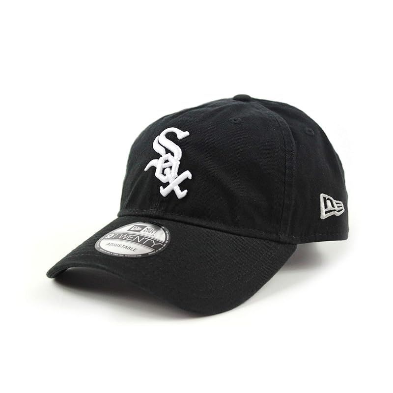 【特価商品】[ニューエラ] キャップ 9TWENTY MLB シカゴ ホワイトソックス Chicago White Sox (ブラック) 1