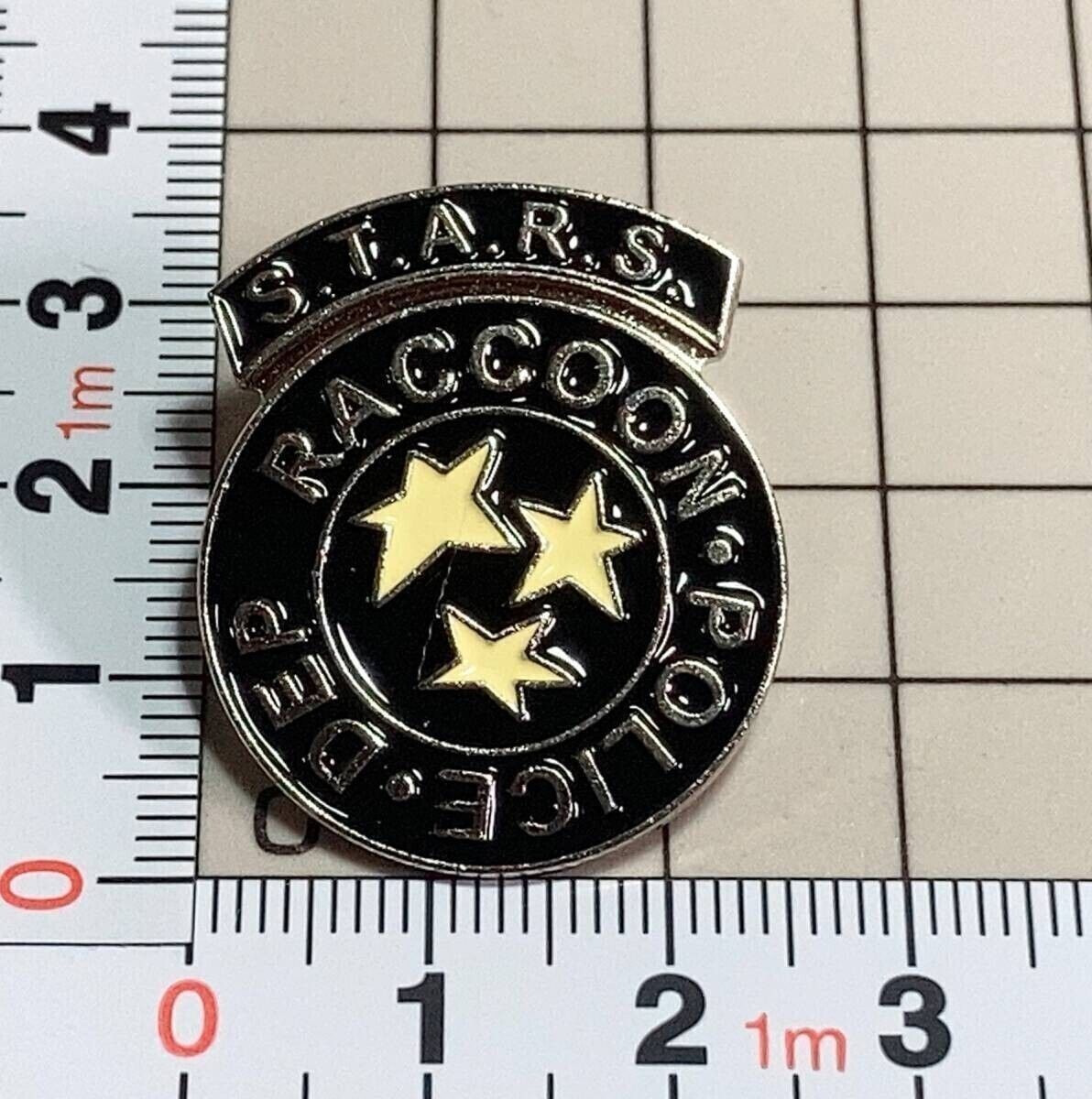 バイオハザード　R.P.D. S.T.A.R.S.ピンバッジ スターズ STARSバッジ ピンズ バイオハザード コスプレ 29mm