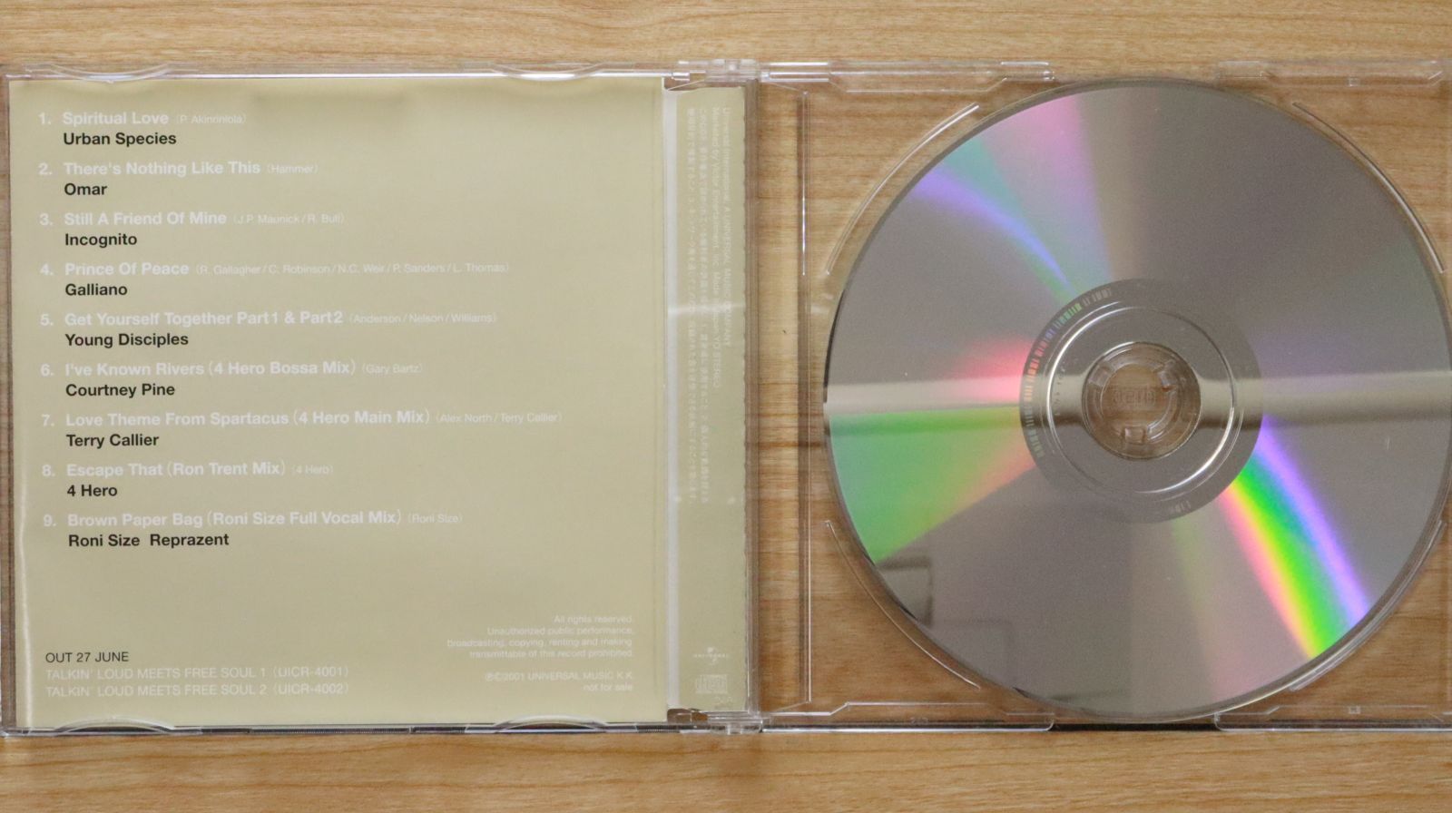 中古CD☆その他CD/□ TALKIN' LOUD MEETS FREE SOUL presents