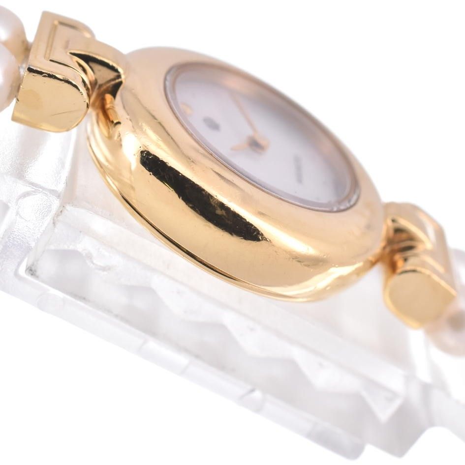 ミキモト MIKIMOTO 4N20-0941 2連 パールウォッチ JAL限定 ミキモト MIKIMOTO 4N20-0941 2連 パールウォッチ JAL限定