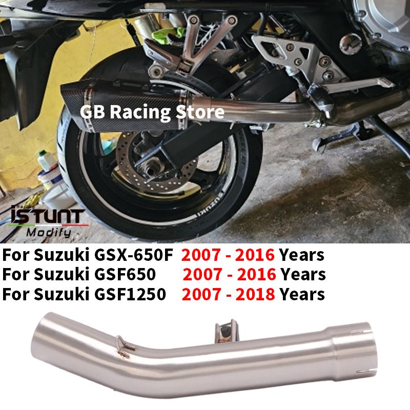 スズキ GSX650F GSF650 GSF1250 2007-2018 スリップオン オートバイ