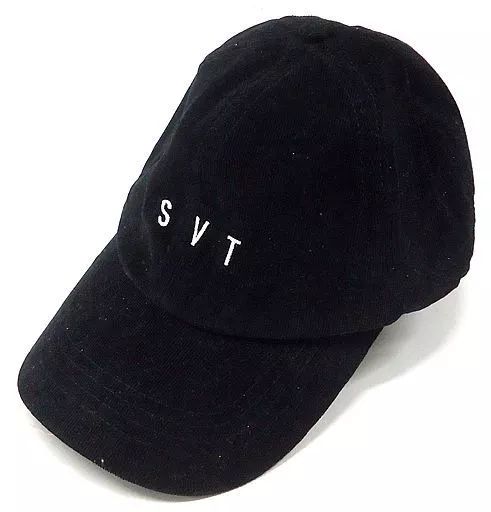 SEVENTEEN 公式　コーデュロイ　キャップ 帽子　グッズ 中古】帽子(男性アイドル) SEVENTEEN コーデュロイキャップ