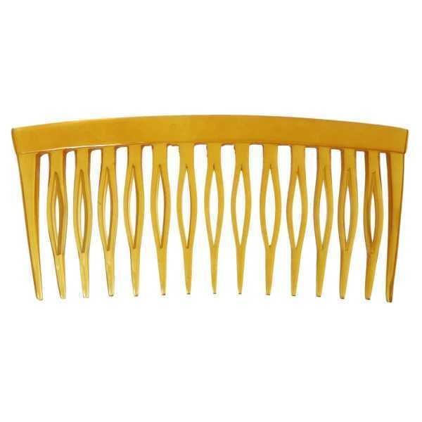 べっ甲 櫛型 コーム型 かんざし 簪 髪飾り 本鼈甲 横89×縦39×鼈甲厚1.8-2.6 mm NT Bランク