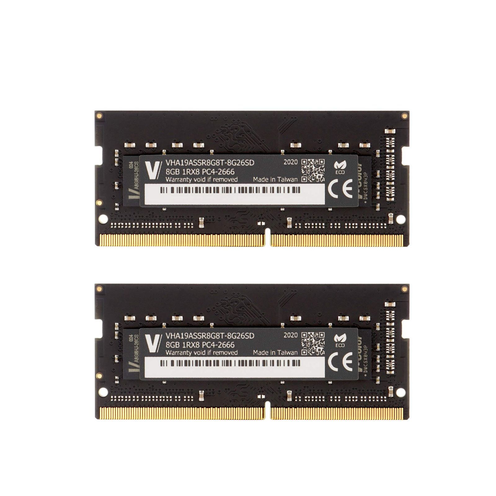 【在庫処分】1.2V 1Gx8 SO-DIMM CL19 (8GB×2枚) 16GB PC4-21300 iMac対応 2666MHz DDR4 ノートPC用メモリ TN48G26S819K-VC IC Hynix v-color