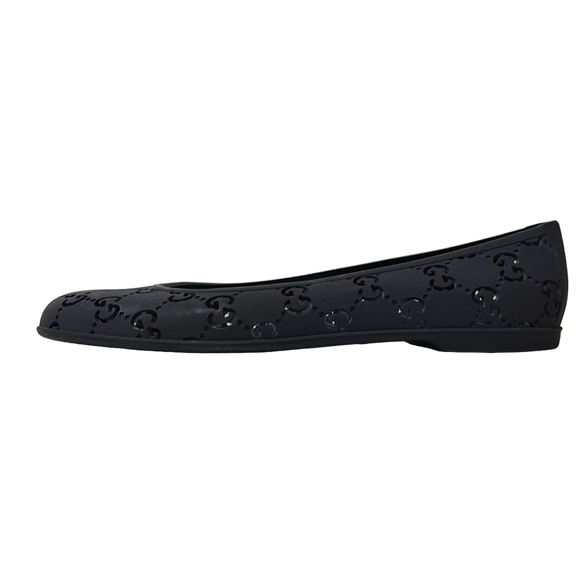 GUCCI(グッチ) フラットシューズ 36 レディース - ダーク