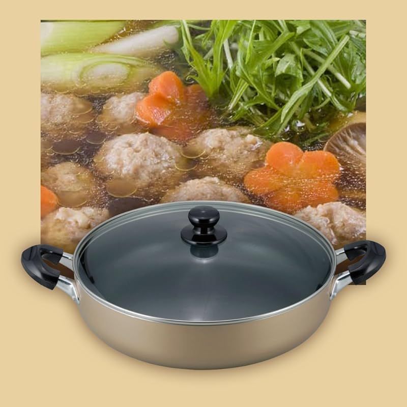 和平フレイズ 大型卓上鍋 32cm おおらか鍋 IH対応 OR-7130