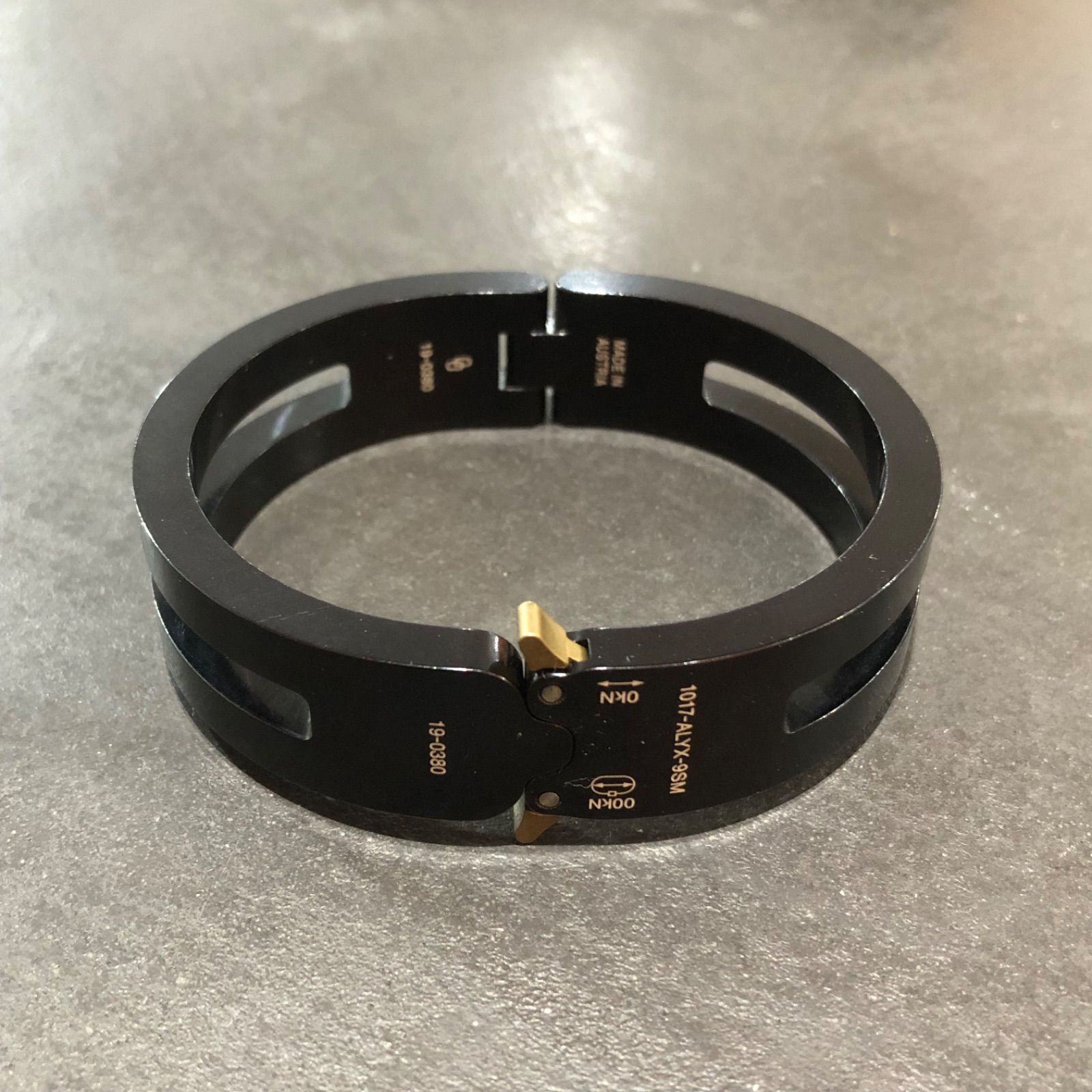 1017 ALYX 9SM ROLLER COASTER BUCKLE BRACELET ローラーコースター