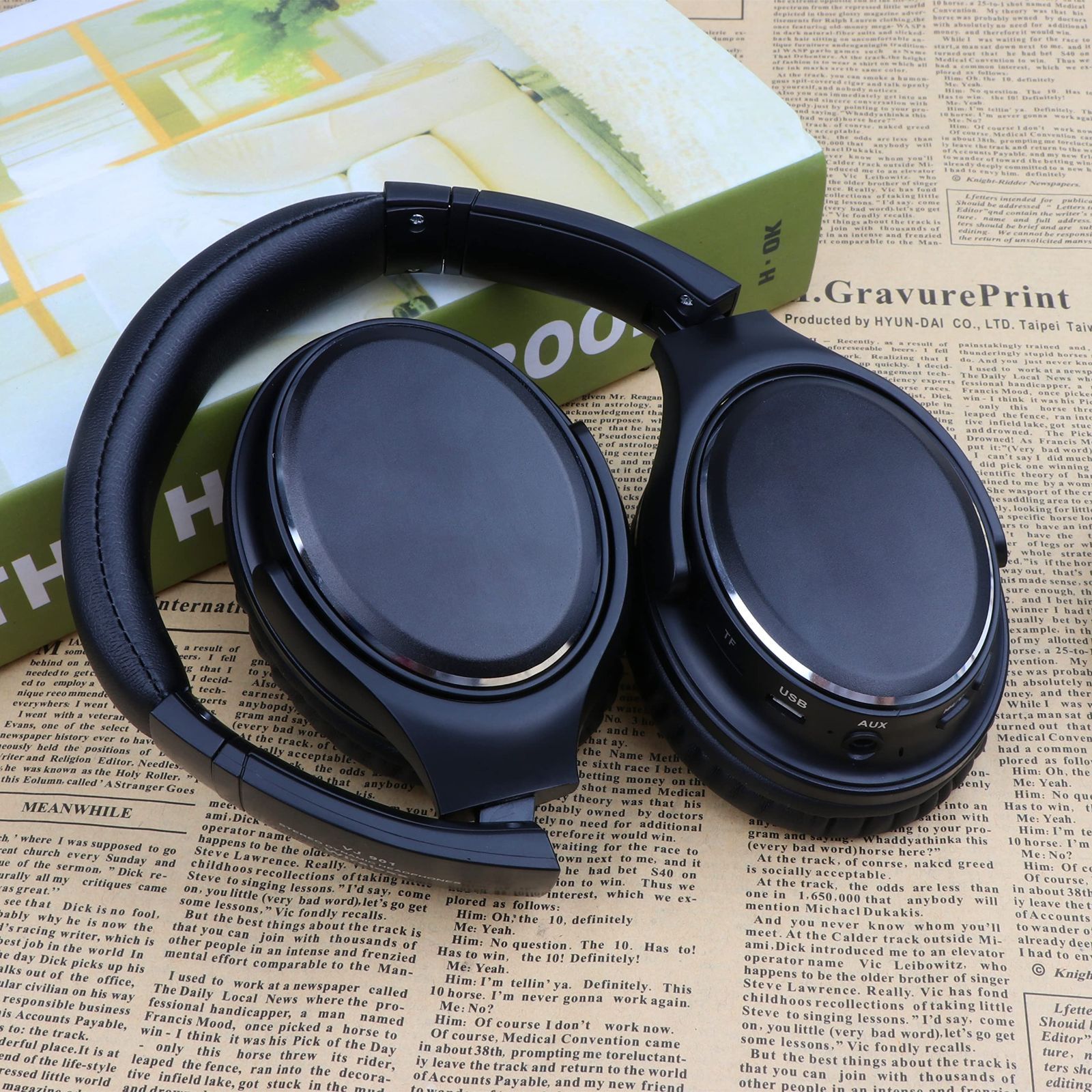 人気商品】オーバーイヤー 5. Bluetooth Headphones Bluetooth 金属の