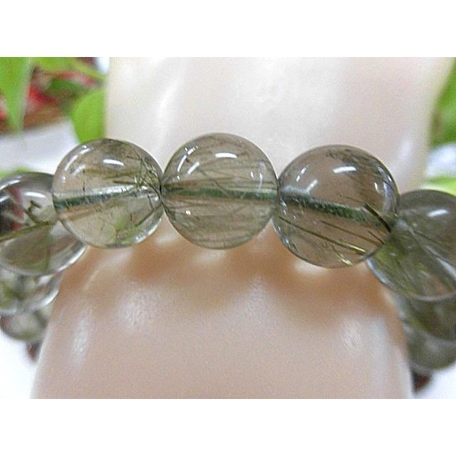 ルチルクォーツ丸玉ネックレス 最強金運石325 高品質]ブラジル産