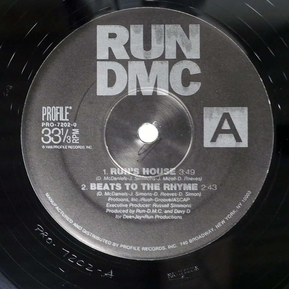 US盤 RUN D.M.C./12 INCH SINGLES BOX SET/PROFILE PRO10040 12