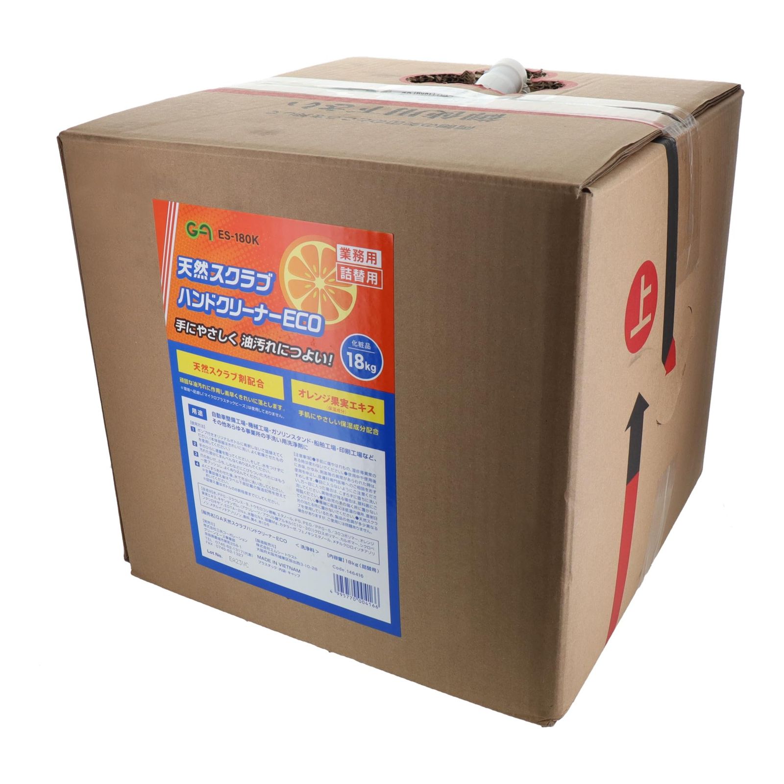 三共コーポレーション GA 天然スクラブハンドクリーナーECO 18kg ES-180K