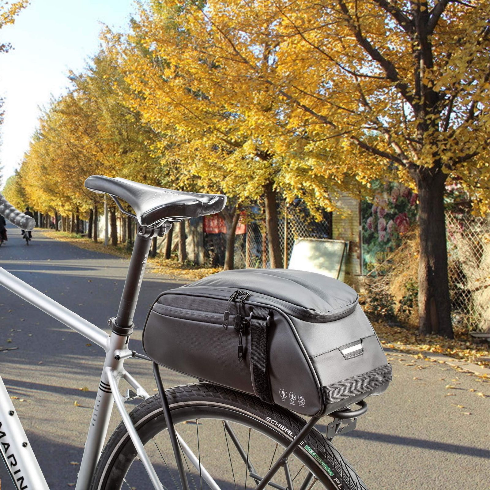 自転車トランクバッグ 防水