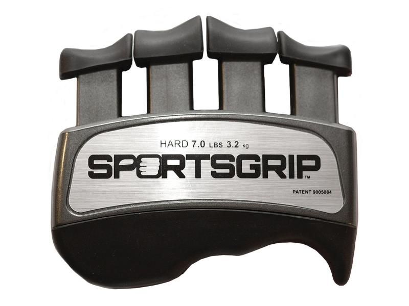 SPORTSGRIP ハンドu0026amp-フィンガーエクササイザー（ハード-7ポンド / 3.2kg） ? 最高の人間工学指強化剤 すべてのスポーツアスリートのグリップを向上