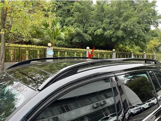 ルーフキャリア ルーフラック 外装カスタムパーツ サイド4個セット メルセデス ベンツ GLBクラス X247 2019年- FFCRYSTALESIA_COM