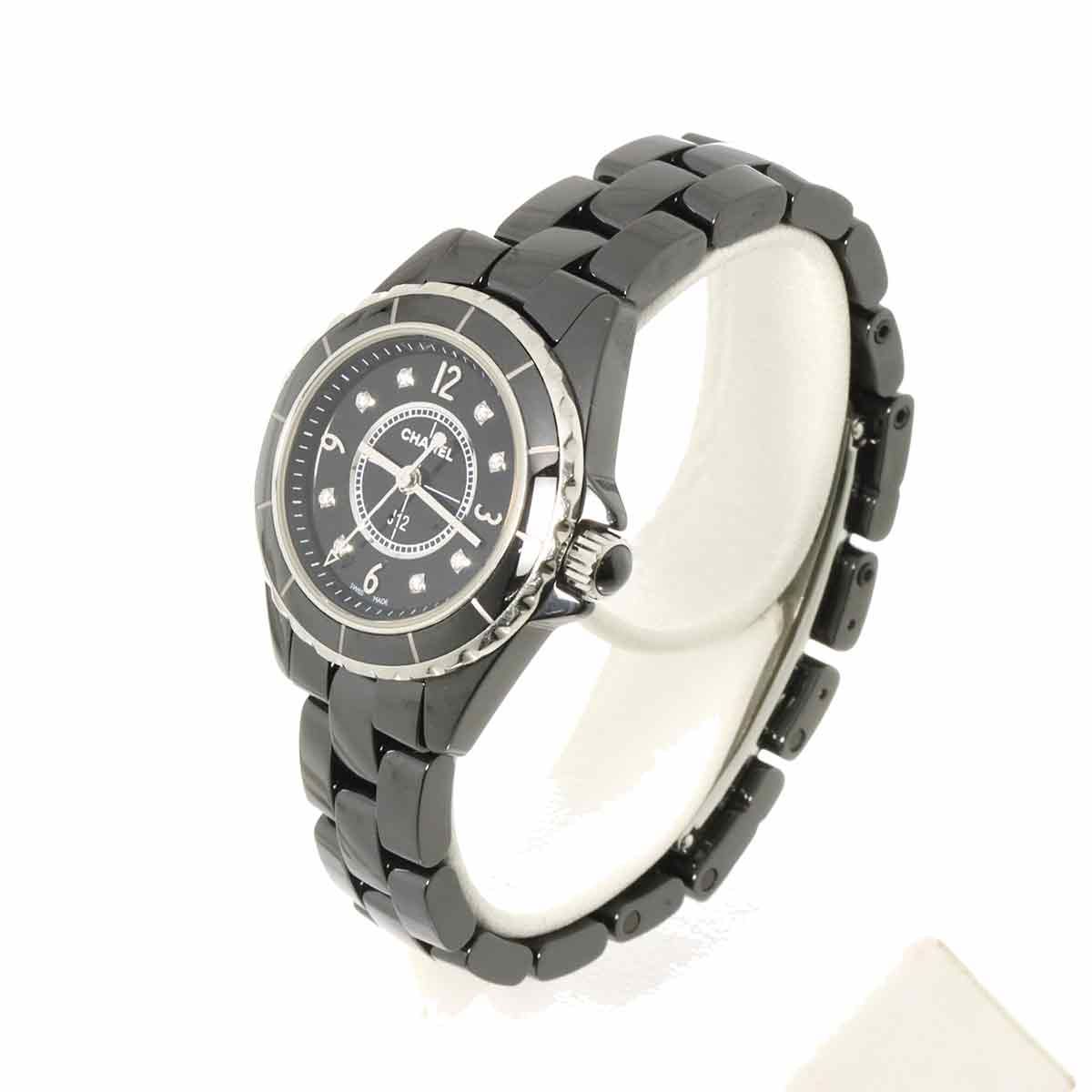 シャネル CHANEL J12 29mm H2569 レディース 腕時計 8P ダイヤ  