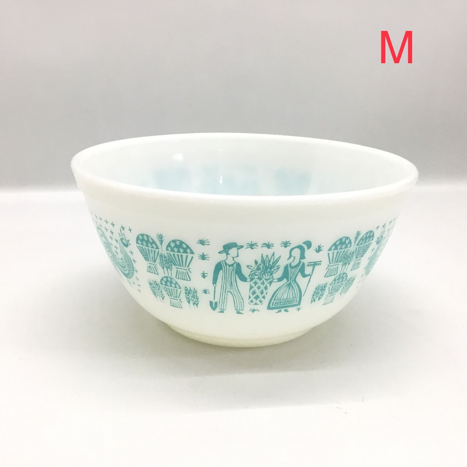 □ OLD PYREX オールドパイレックス ミキシングボウル バター