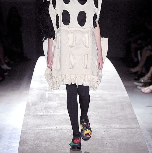 COMME des GARCONS コムデギャルソン 日本製 14SS 落書きプリント