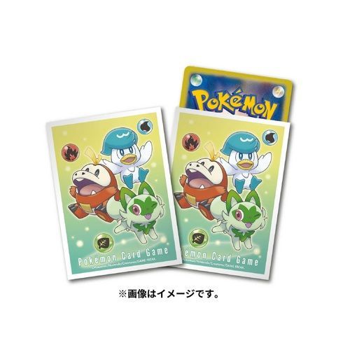 ポケモンカード デッキシールド ニャオハ&ホゲータ&クワッス - メルカリ