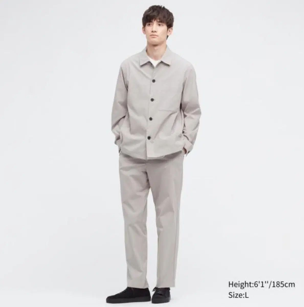 UNIQLO ユニクロ X Theory 感嘆符 シャツ ジャケット M サイズ