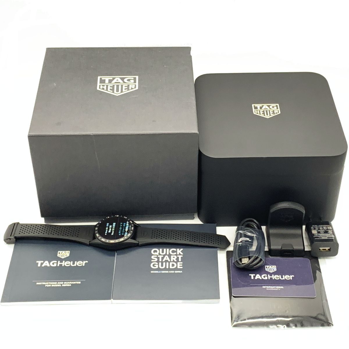 TAG Heuer コネクテッドE3ゴルフエディション用ラバーベルト TAG Heuer コネクテッドE3ゴルフエディション用ラバーベルト