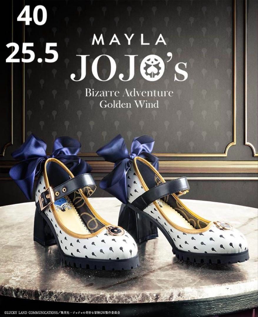 MAYLA ジョジョの奇妙な冒険 黄金の風 アイコニック シューズ オン