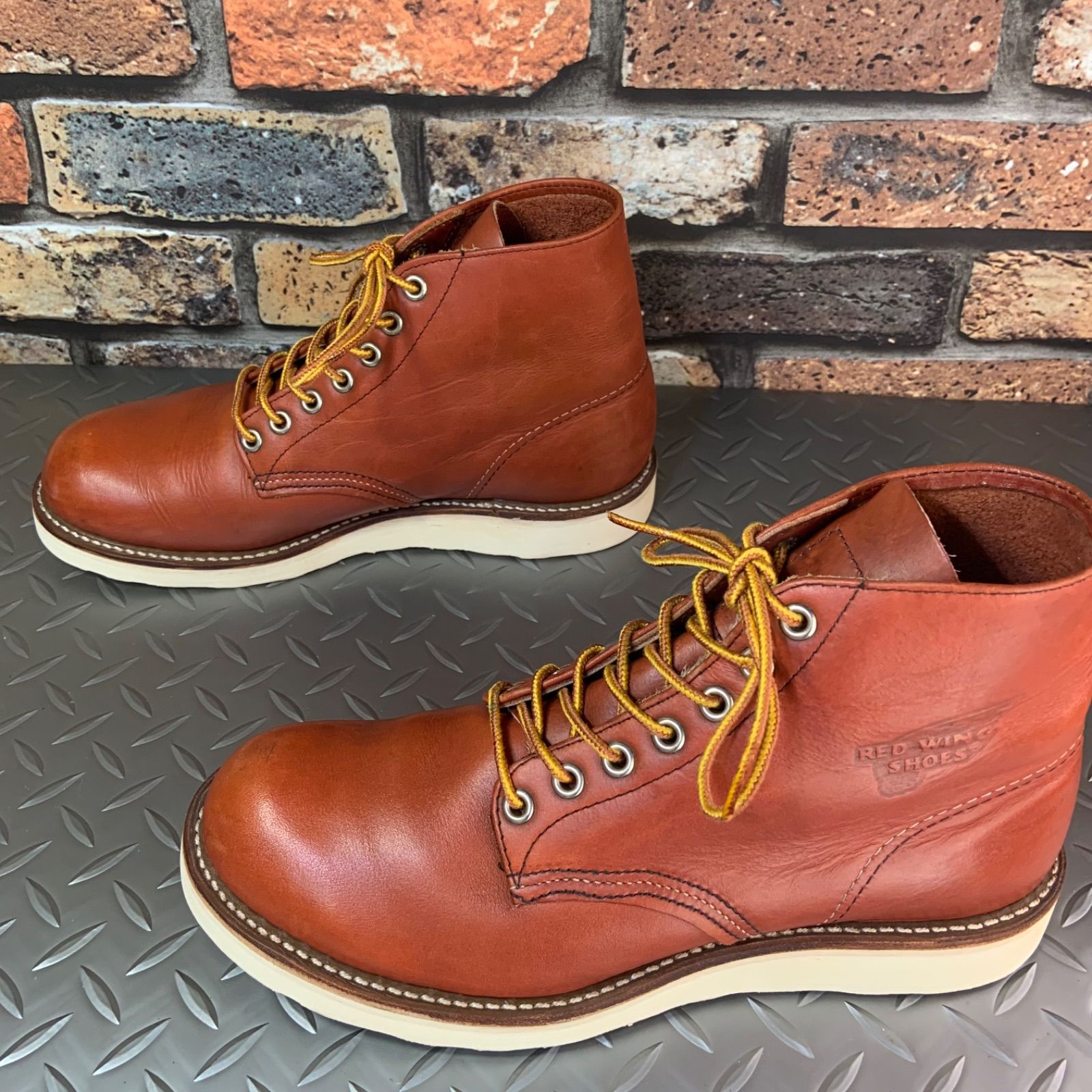 ☆REDWING 8166 ワークブーツ 2008年製 US7D JP25㎝ レッドウイング 