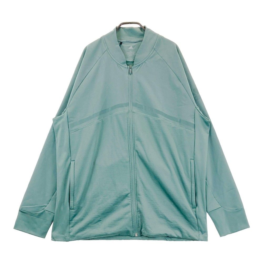 サイズ：XL ADIDAS GOLF アディダスゴルフ FQ8488 ジップジャケット  グリーン系 [240101301984] ゴルフウェア メンズ ストスト