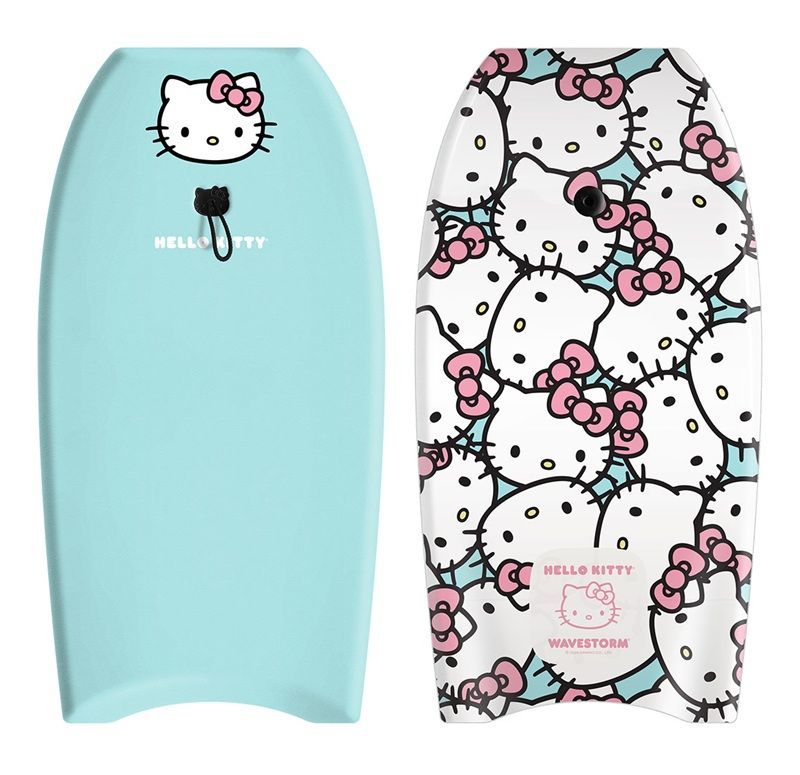 【正規品】ハローキティxwavestorm コラボ　ボディボード　ネイビー 正規品】ハローキティxwavestorm コラボ ボディボード ネイビー