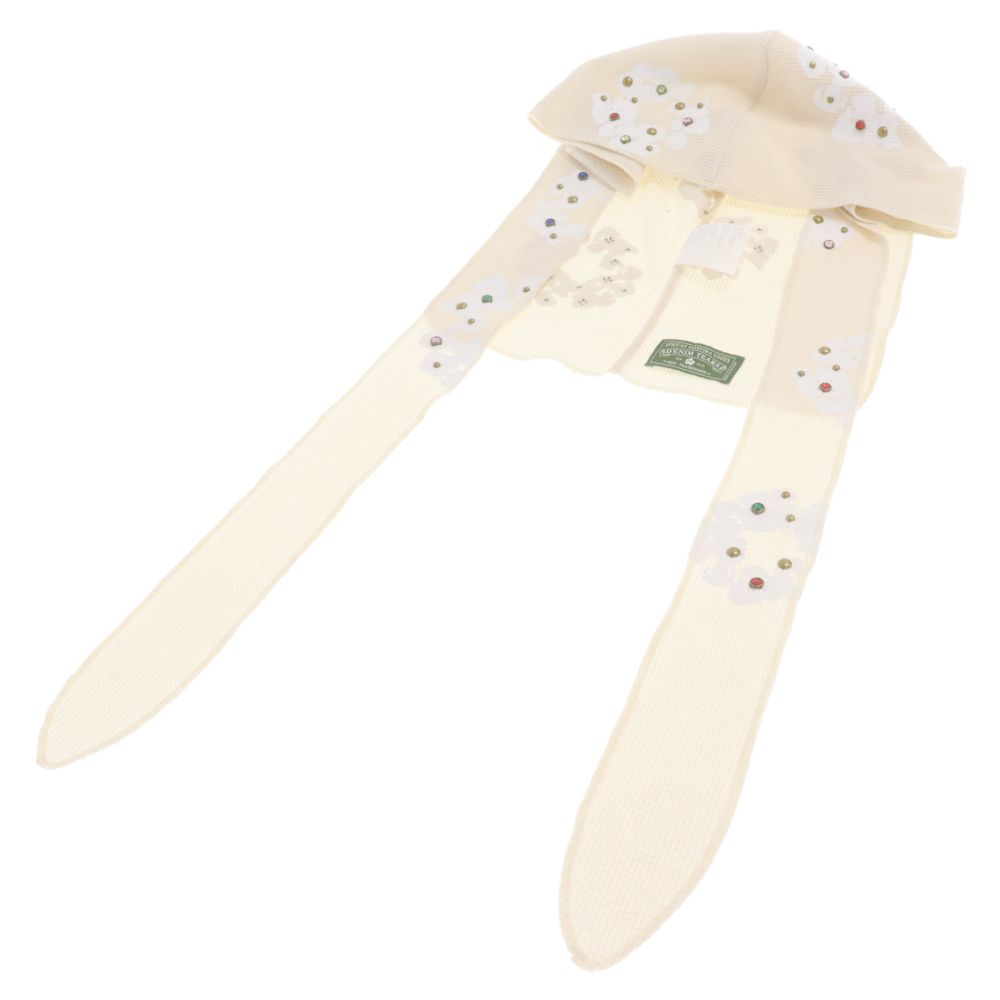 DENIM TEARS (デニムティアーズ) RHINESTONE COTTON WREATH DURAG