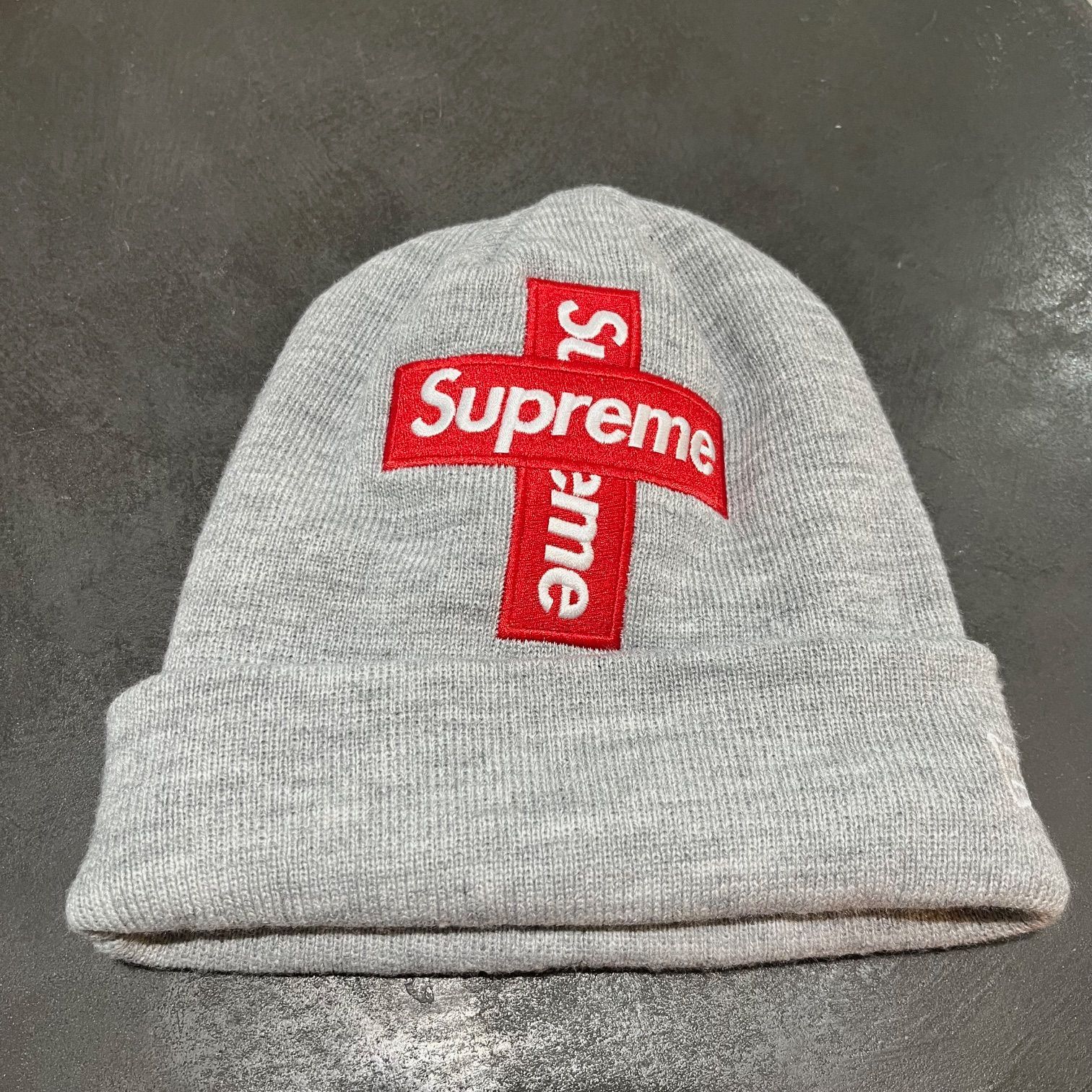 Supreme New Era Cross Box Logo クロスボックスロゴビーニー ニット帽 シュプリーム ニューエラ コラボ 76917A4