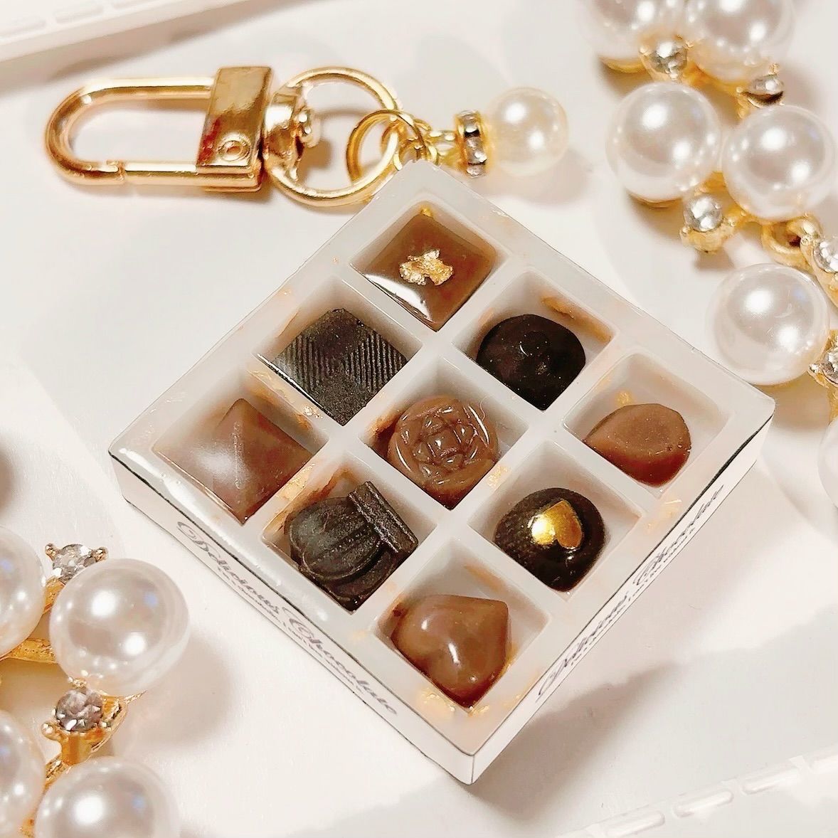 専用◇バレンタインチョコレート シャカシャカキーホルダー シェイカー