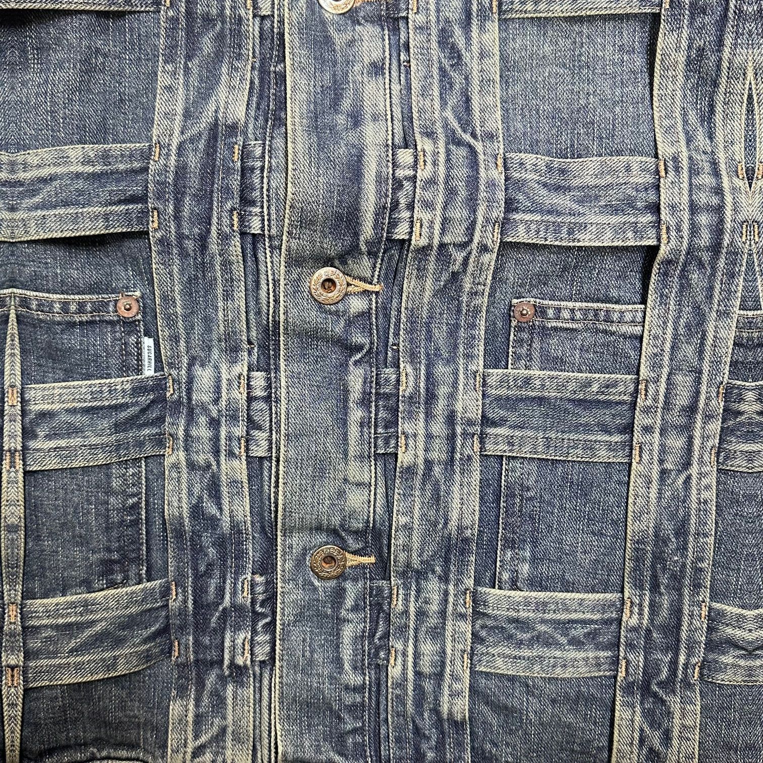 参考上代82500円 未使用品 SUGARHILL 24AW CAGED DENIM JACKET