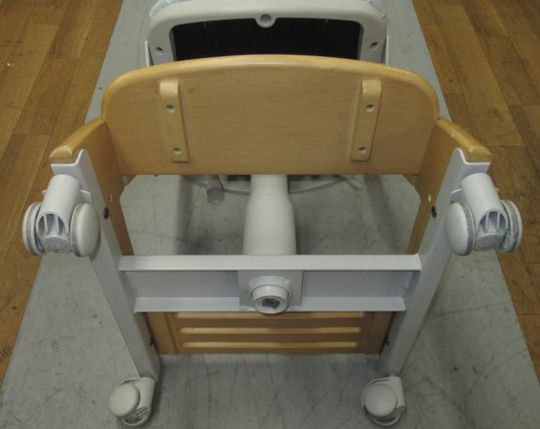 R210 KOIZUMI 天然木 油圧昇降、学習用椅子 キャスター付き幅42cm 